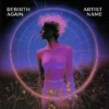 A radiant Rebirth Again album cover art featuring a glowing figure in a field of flowers, encircled by a light ring, symbolizing spiritual renewal.