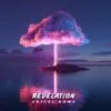 Revelation - A magical music album cover featuring a glowing pink and purple cloud with a beam of light over a small island in a calm sea at dusk.