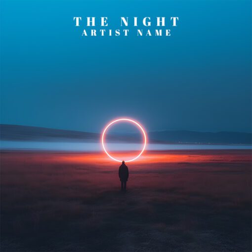 the night The text on the Cover Art is just a placeholder, your title and logo will be added to the design after purchase. You will also get the Cover Art image without the logo and text which you can use for other promotional contents. This Cover Art size is 3000 x 3000 px, 300dpi, JPG/PNG and can be used on all major music distribution websites Design By Diyaco Paymazd