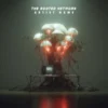 A futuristic The Rooted Network album cover art featuring a tree-like organism with glowing mushroom caps and tangled roots connected to a retro computer monitor.