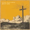 Vintage Cross Sunrise - Pre-Made Album Cover featuring a wooden cross with a radiant sunrise backdrop.