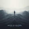 Waves of Solitude - A minimalist and atmospheric album cover for ambient and post-rock music.