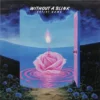 A surreal Without-A-Blink_Album_Cover_Artwork featuring an open pink doorway leading to a blue landscape with a floating rose and a lit candle.